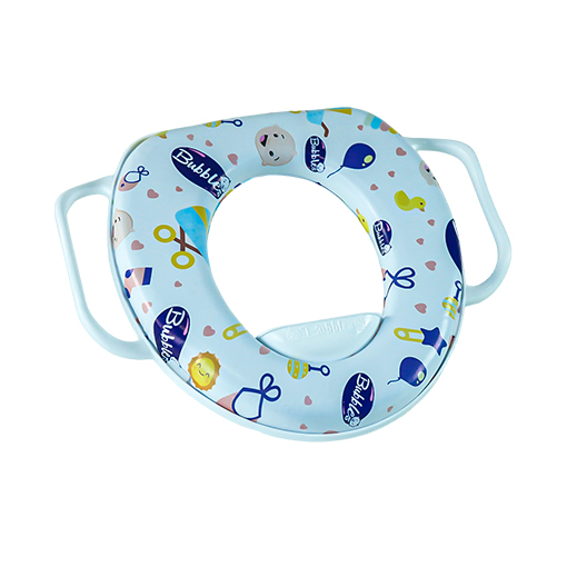 Padded Baby Toilet Seat With Hand