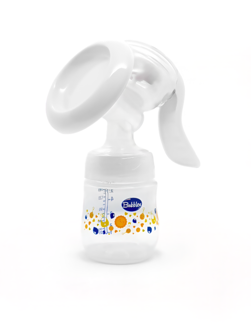 Built-in breast pump with Bubbles bottle
